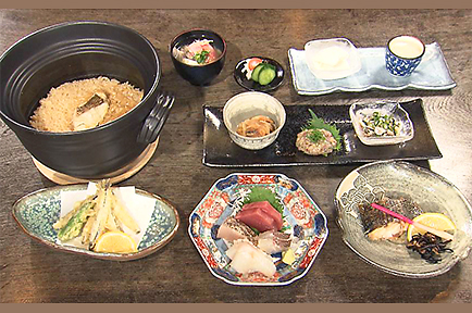 朝獲れの鮮魚を味わう！
