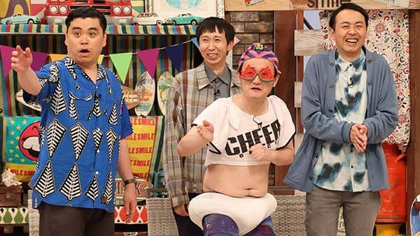 さんまのお笑い向上委員会▼トップオブキモかわ芸人アンガールズの芸風復旧計画！