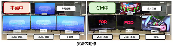 実際の動作