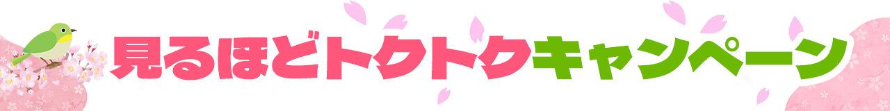 見るほどトクトクキャンペーン