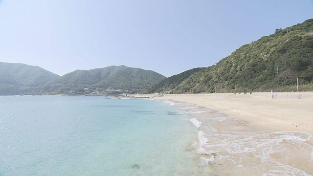 鹿児島県南大隅町の海岸