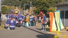 御崎祭りの様子