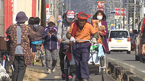 東京から大分までの約1100キロの徒歩の旅に挑む（2019年2月）この番組で真の目的が明らかになる