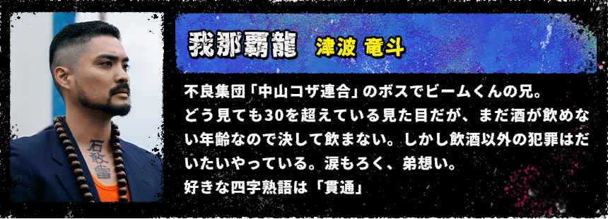 ゲート・オン・ザ・ホライズン〜GOTH〜 相関図 我那覇龍【ガナハ先輩】