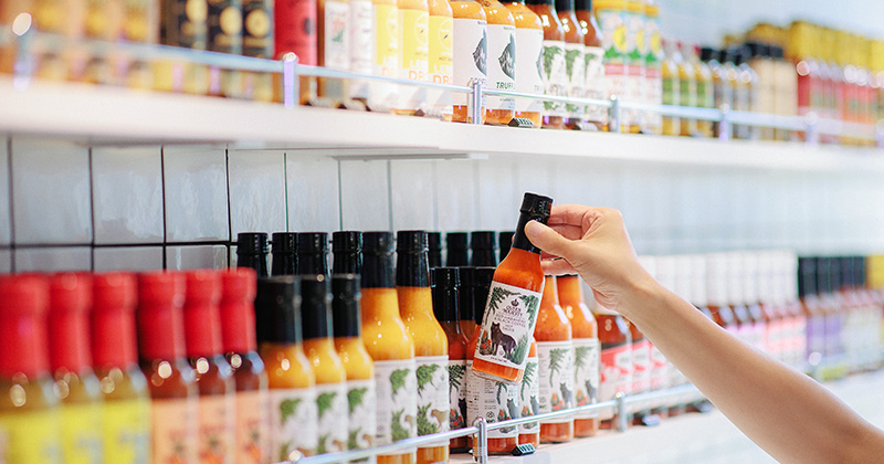 Hot Sauce Bar