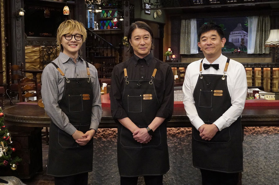 石田健、加藤浩次、伊藤利尋（フジテレビアナウンサー）