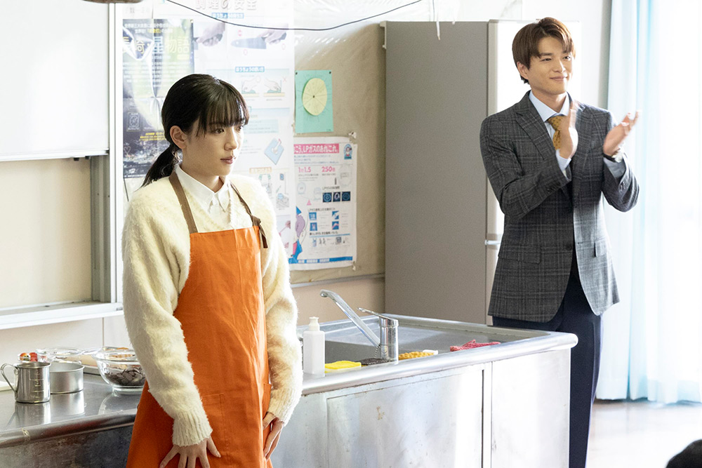 君が心をくれたから 逢原雨(永野芽郁)、望田司(白洲迅)