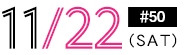 11/22(sat)