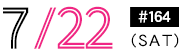 7/22(sat)