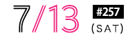 7/13(sat)