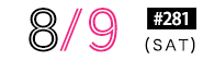 8/9(sat)
