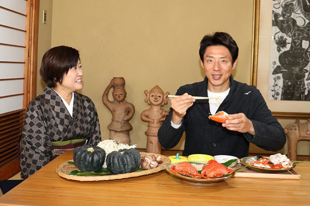 松岡修造 朝日に似たカニと宮崎美人に似たかぼちゃ