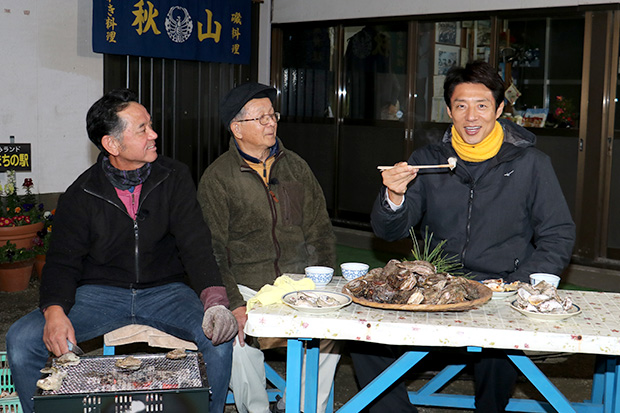 松岡修造 旨みがぎゅーっと詰まった極上の牡蠣