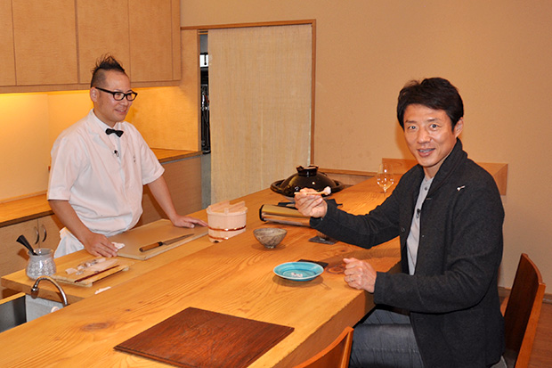 松岡修造 銀座すきやばし次郎の当主を唸らせた延岡の食材