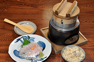 橋立漁港の味