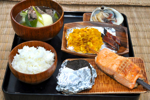 白老のアイヌ料理