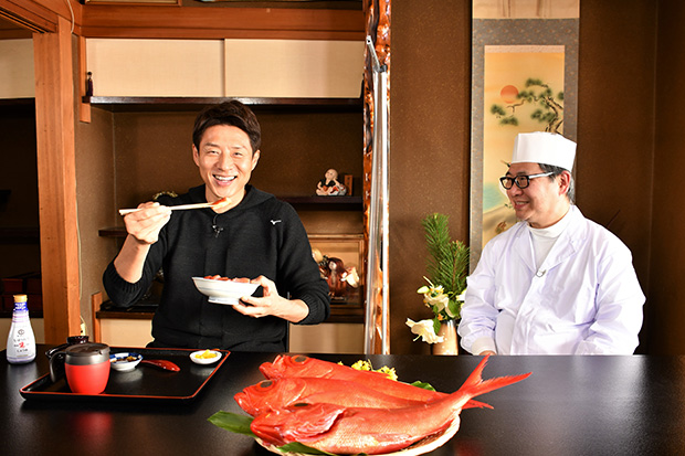刺身・照り焼き・だし茶漬け！１杯で３回おいしい