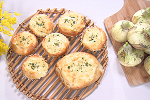 手作り玉ねぎパン