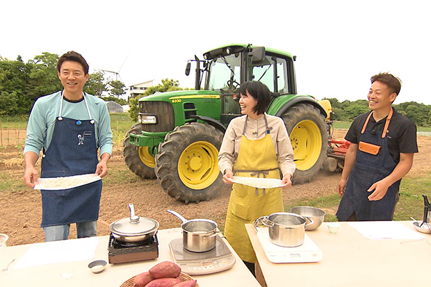 暑い夏にこそ甘みが増すさつまいもを洋風に食す