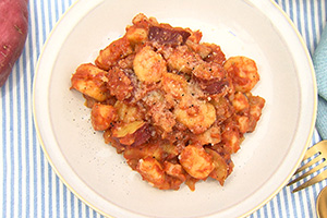 焼き芋ニョッキ