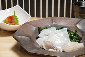 鰺ヶ沢のイカ