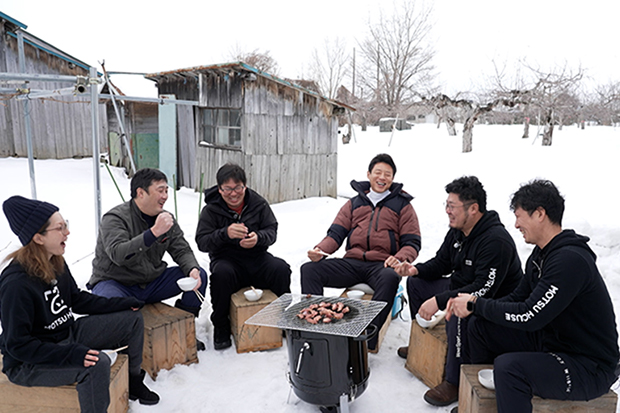 りんご農家が奏でる焼肉サウンド