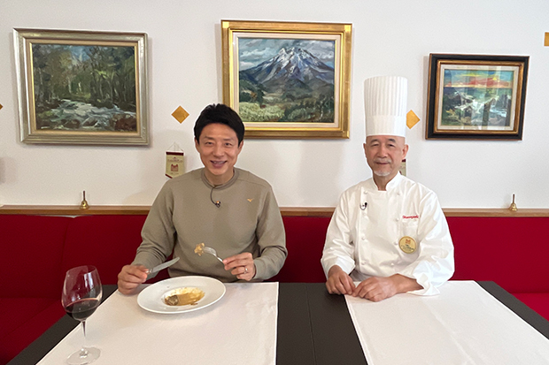 りんごの魅力を最大限に引き出したフランス料理