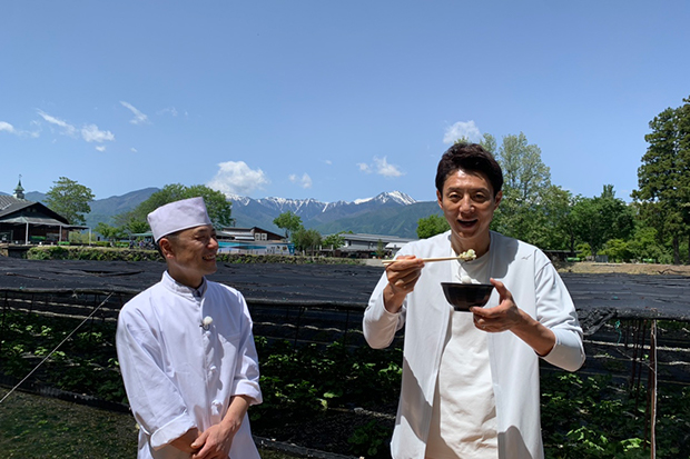 わさびとしょうゆだけで感動のおいしさ