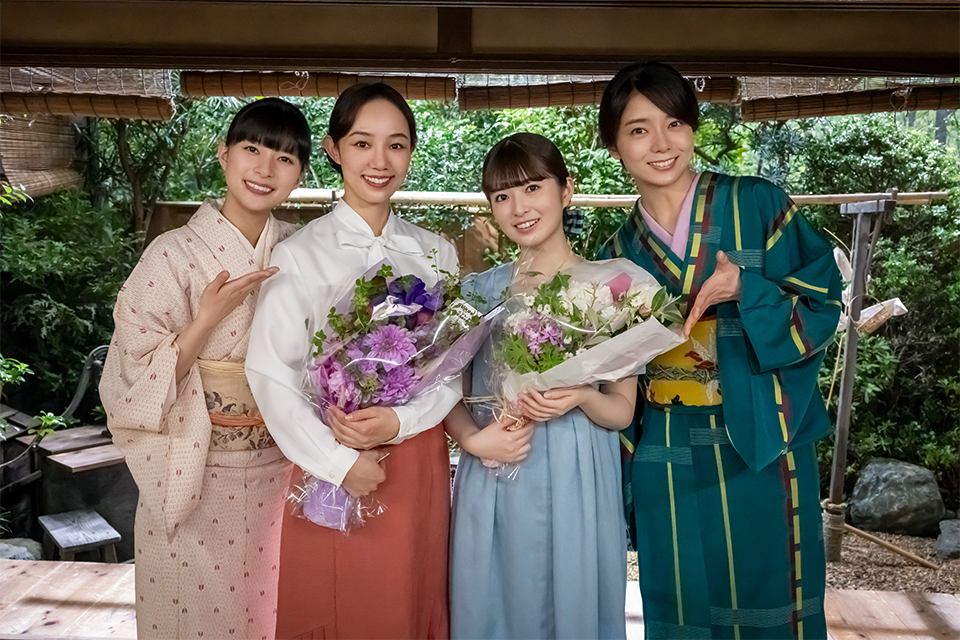 芳根京子、咲妃みゆ、小川彩(乃木坂46)、森カンナ