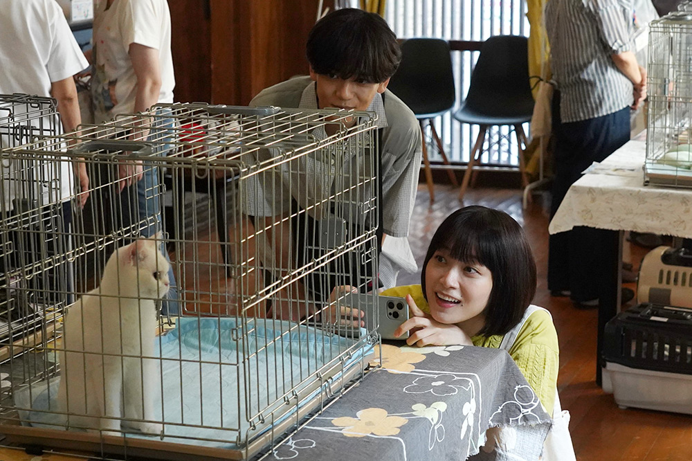 『Tokyo middle 30』永野薫子(深川麻衣)、長野郁(中島颯太)