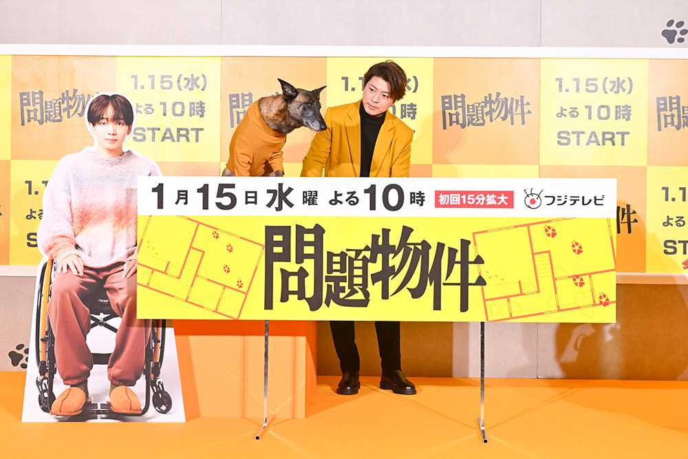 『問題物件』上川隆也さん、犬太(コラレ)