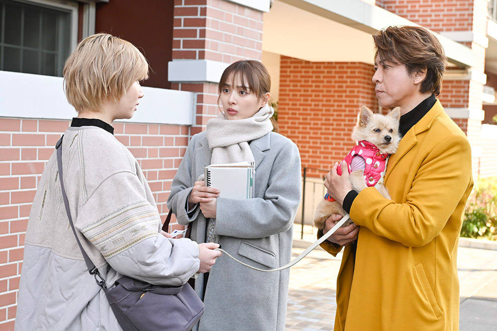 問題物件 ⽝頭光太郎(上川隆也)、若宮恵美⼦(内田理央)、木川絵里(土居志央梨)
