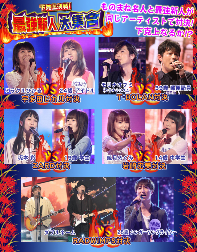 爆笑そっくりものまね紅白歌合戦スペシャル フジテレビ