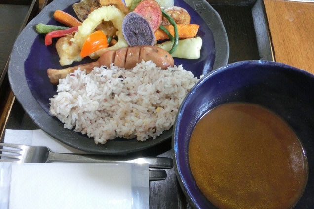 鎌倉野菜たっぷりのカレー！
