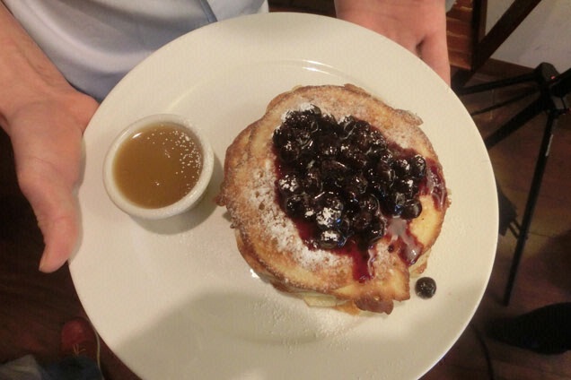 連日行列が絶えないホットケーキ
