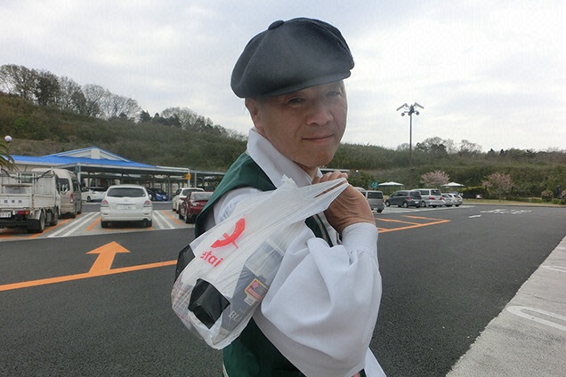 続いては市原サービスエリア！大島ちゃんに乗っかって寄っちまったぜ！