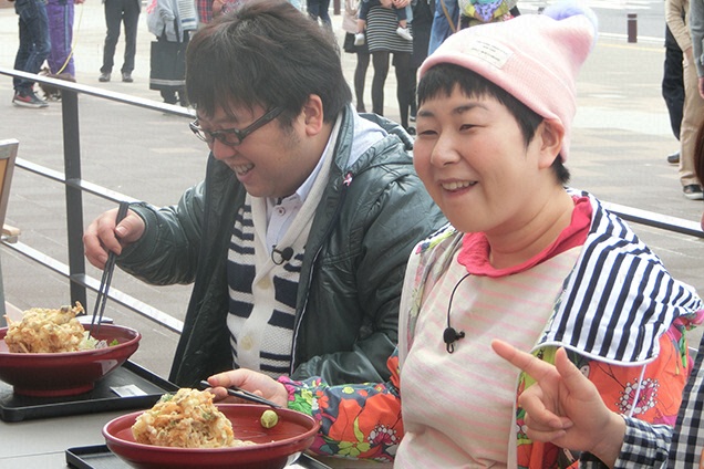 いやー大島のおかげで美味しいもの食べられたわ〜by天野　寄って正解でしょ！by大島