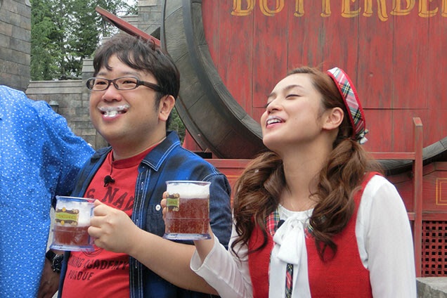 これ夢にまで見たバタービール〜♪