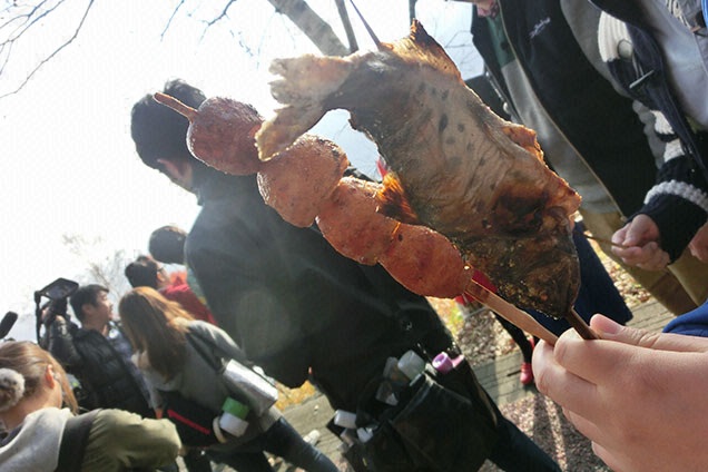 山を登ればお腹が減る、ということで参道グルメ！