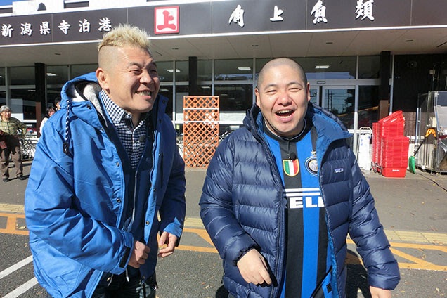 今回は仲良しなウドさん・三瓶さんは同じチーム