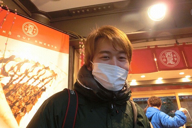 スチールカメラの西川さんも遠出ロケに大興奮！