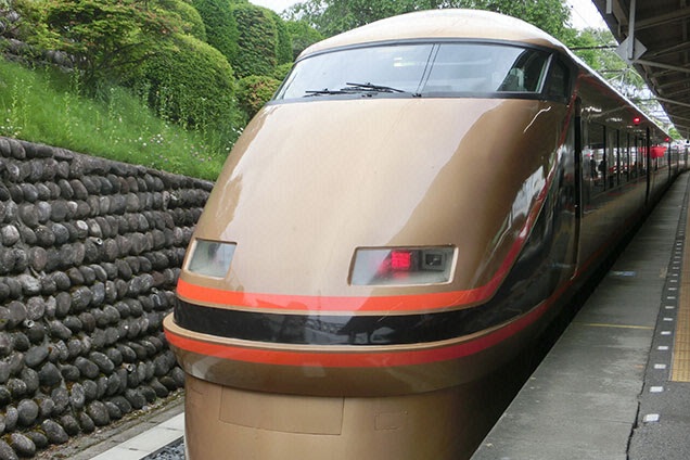 スペーシアが東武日光駅に到着！