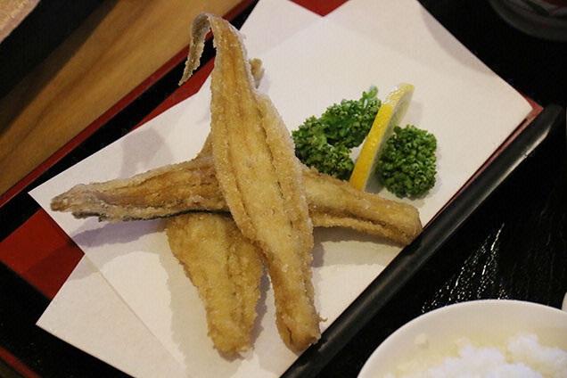 メインの幻魚（ゲンゲ）食べれずもったいない…