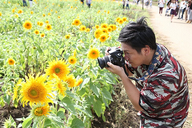 川島さん真剣です