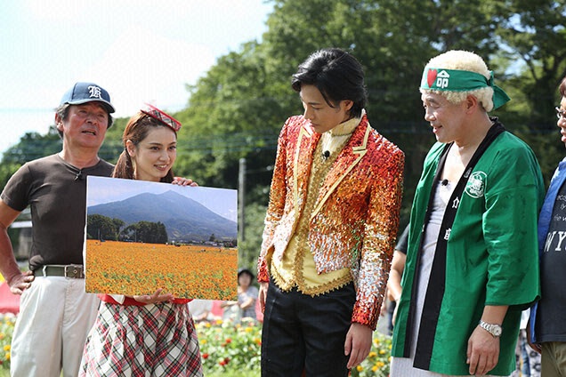 八重ひまわり満開写真