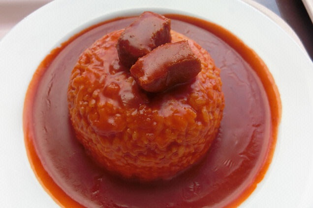 コキアが咲いてるとき岳の限定コキアカレー