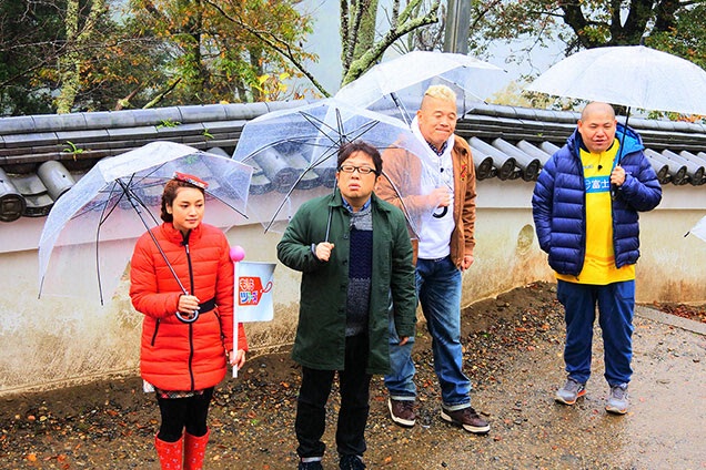 あいにくの雨…