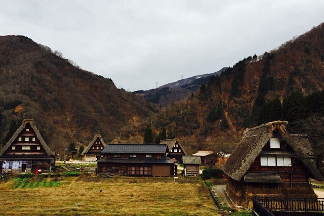 世界遺産五箇山に上陸！