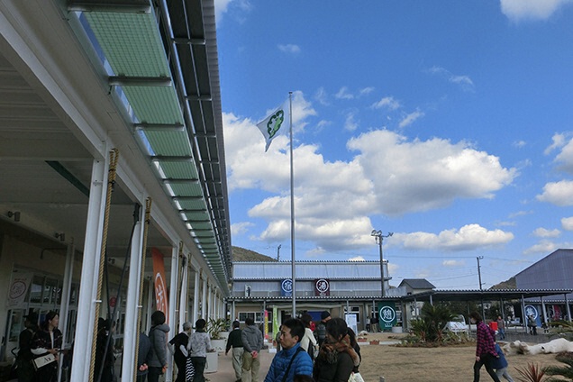 小学校を道の駅にした施設なんです！