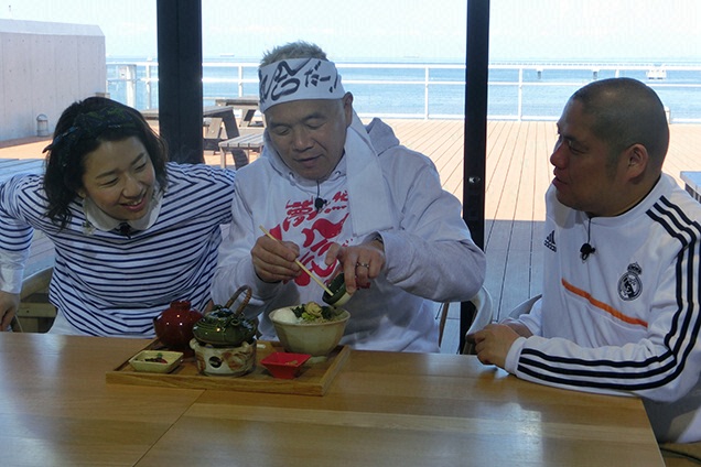 浜口さん三瓶さんはルーレットで当たって食べられないことに